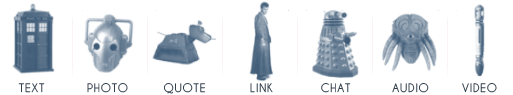 Doctor Who dashboard icons