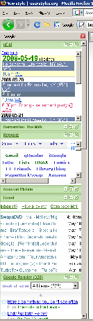 iGoogle sidebar display in Firefox
