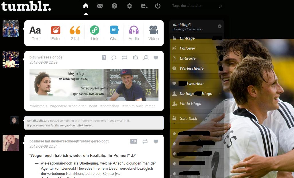 Tumblr - Hömmels2, Mats Hummels, Benedikt Höwedes