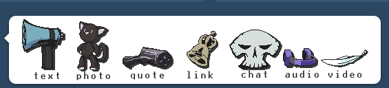 The World Ends With You Tumblr Dashboard