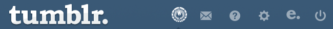 Battlestar Galactica home logo for Tumblr