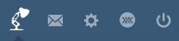 Luxo home icon for tumblr - plain white