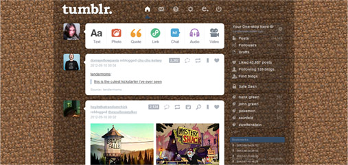 Minecraft Tumblr Background