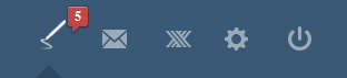 CASTLE - A Writer (Pen) Dashboard Button