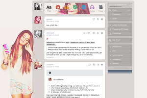 Selena Gomez Dashboard Theme