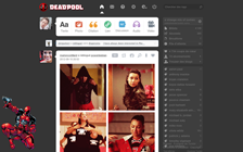 deadpool theme + logo