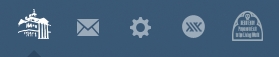 Haunted Mansion home icon with Dead End logout