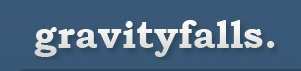 Gravity Falls tumblr logo