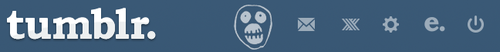 The Mighty Boosh Home Button for tumblr