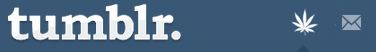 Canabis tumblr icon dashboard home