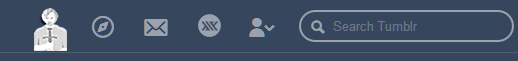 tumblr 'home' button - Leon