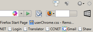 Multi-Row Bookmarks Toolbar Items