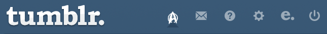 Star Trek Logo Home Button (Tumblr)