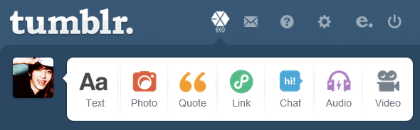 Tumblr - EXO (w/text) Dash Icon