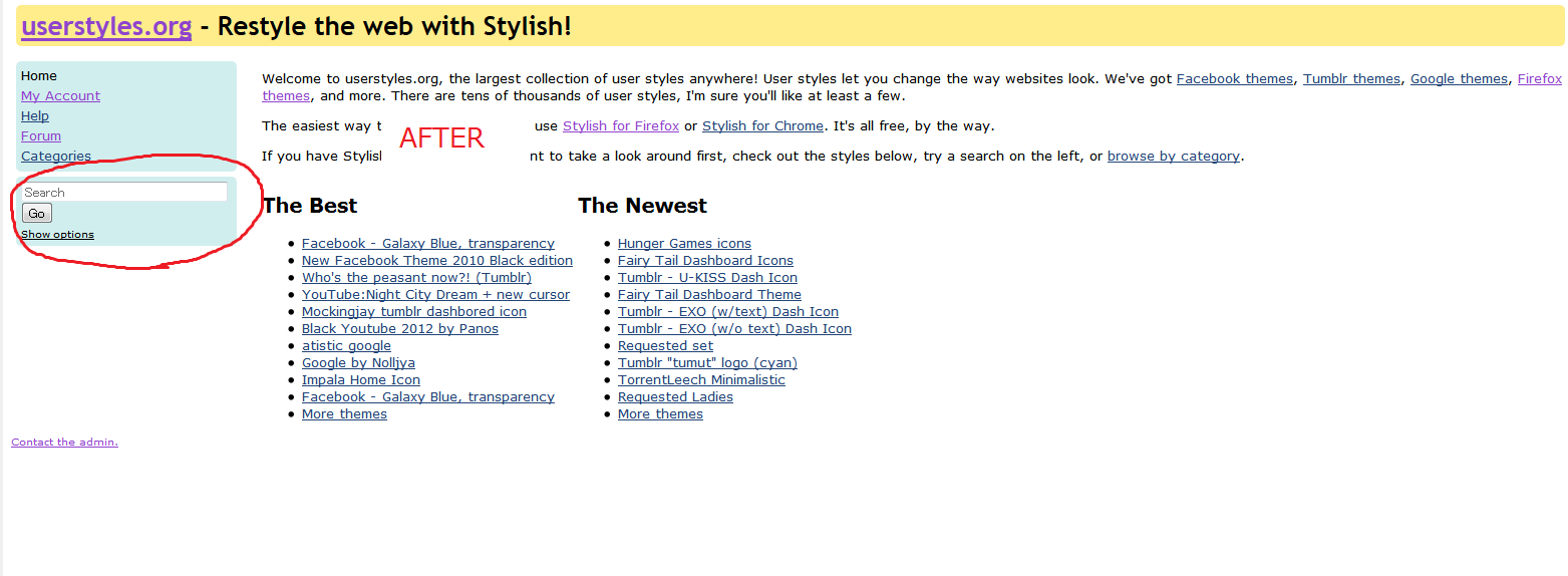 Userstyles.org Fix