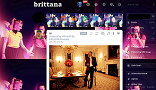 Glee - Heya/Brittana Dashboard Theme