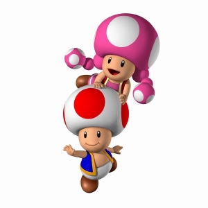 Mario Bros y Peach