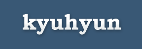 Kyuhyun Tumblr Logo