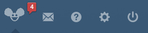 Deadmau5 Icon Blue