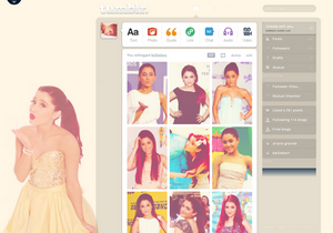 Ariana Grande Dashboard Theme (bellieberr) #1