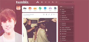 JUSTIN BIEBER DASHBOARD THEME TUMBLR #4