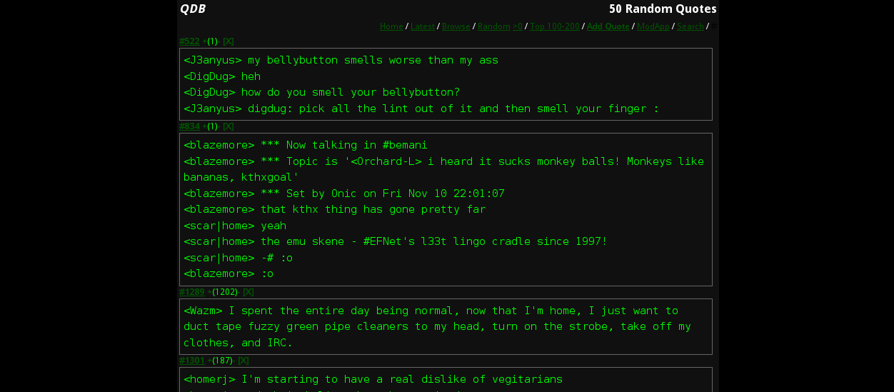 bash.org QDB Restyle