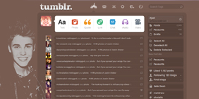 JUSTIN BIEBER DASHBOARD THEME TUMBLR #5