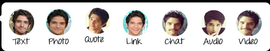 Tyler Posey Tumblr Dashboard Icons