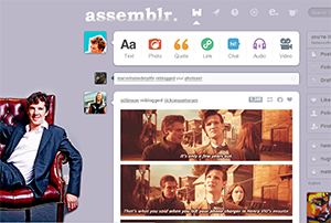Tumblr dashboard: Benedict Cumberbatch