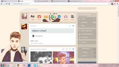 Justin Bieber Dashboard Theme by SelRusso