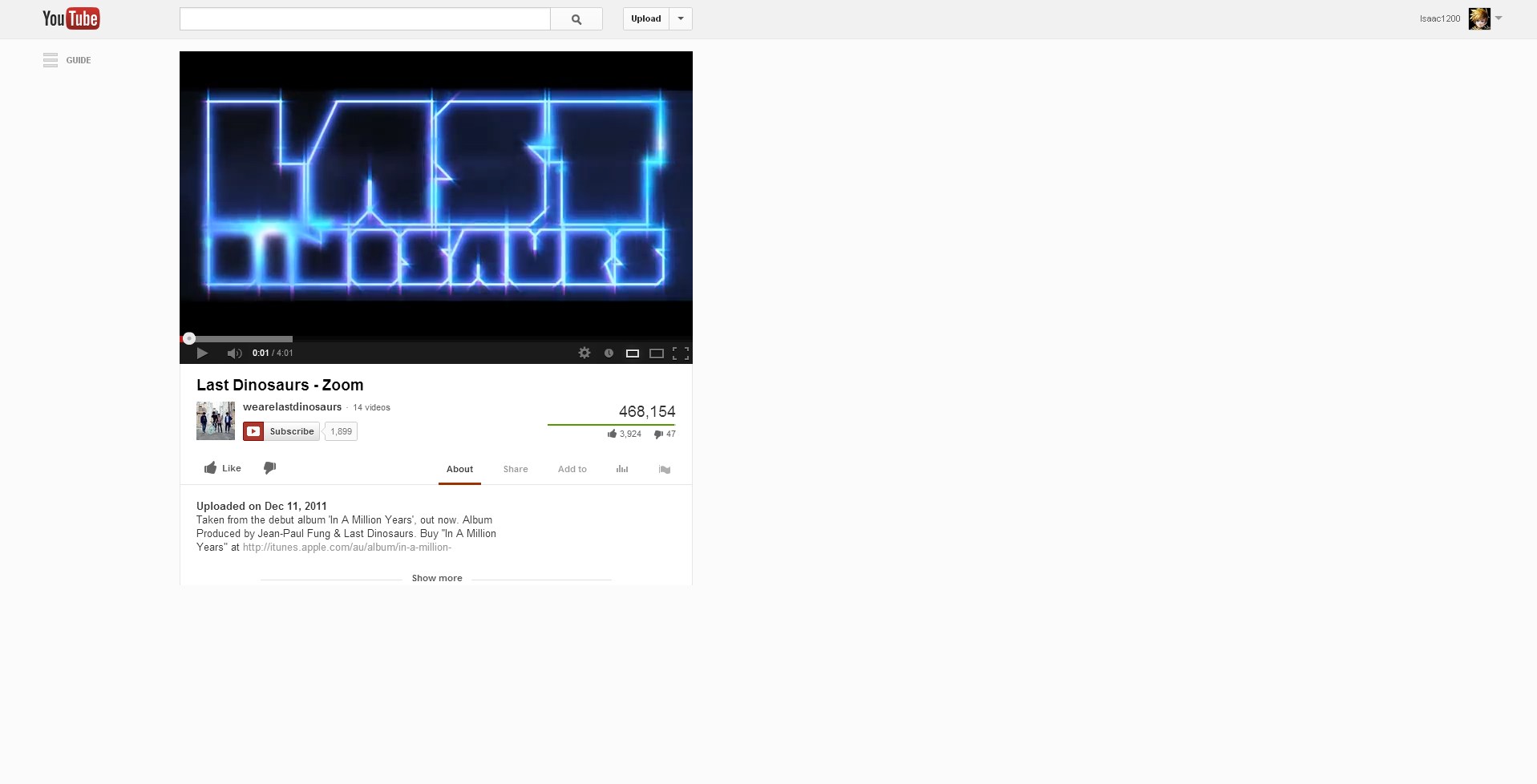 Youtube - Clean video pages