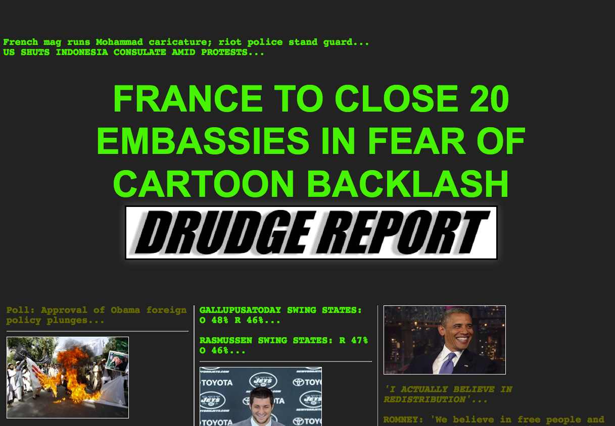 Dank Drudge - Better Drudge Report