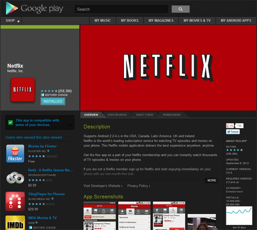 Google Play Store (Dark) by LokiCoder