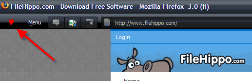 Firefox 3 - Heart throbber