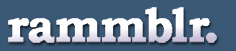 rammblr. logo