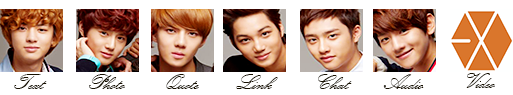 EXO-K dash icons