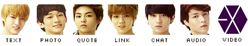 EXO-M dash icons II