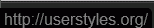 Silver on Black URL Tooltip for Firefox
