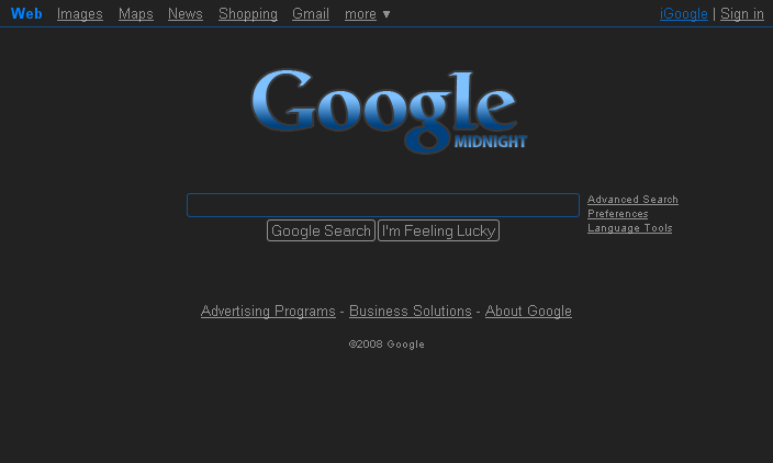 Google Midnight