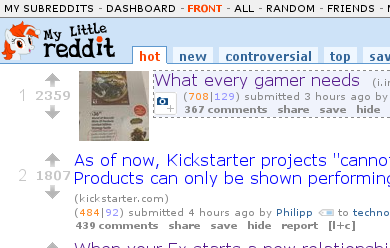 Reddit -- /r/mylittlepony Logo site-wide