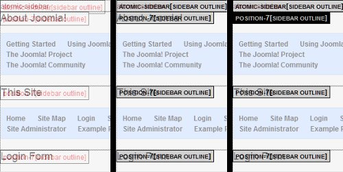Joomla! - Preview (Module Positions)