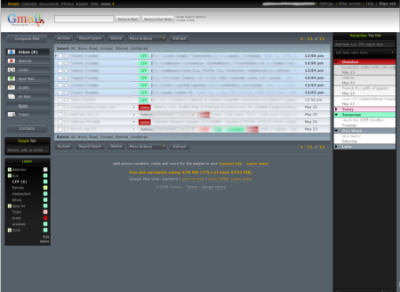 Remember the Milk redesign for GMail Redesigned