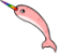 homestuck - rainbow unicorn dolphin thing cursor