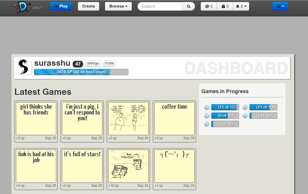 Drawception beta 2-softer