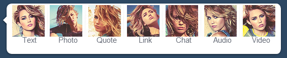 Miley Cyrus Tumblr Dashboard Icons