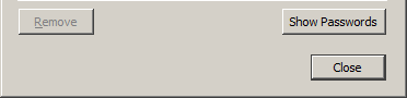 Password Manager - Hide "Remove All" button