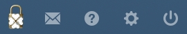 Humpty Lock home icon for tumblr - high contrast
