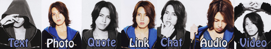 Blue, Black and White Yamapi dashboard menu