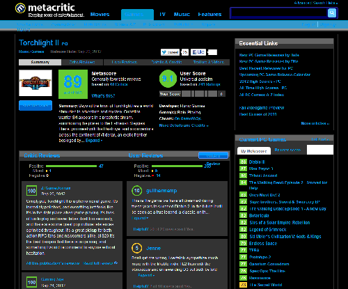 SKYY's Dark Metacritic