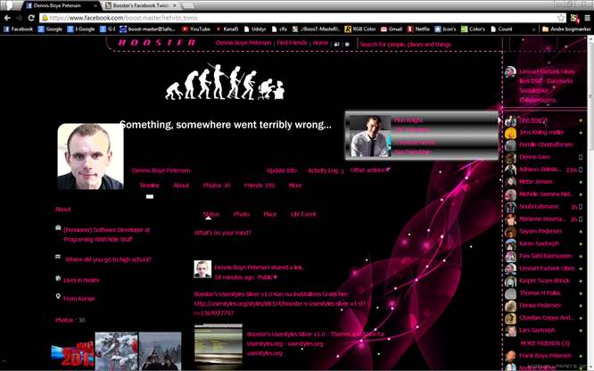Booster's Facebook Twisted Pink v1.0